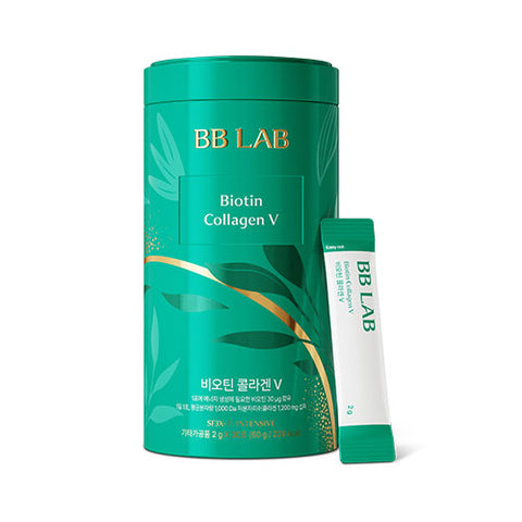 BB LAB Biotin Collagen V 2g 30 sticks kolagjen për flokë dhe thonj më të fortë